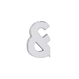 Slider Ampersand Charm