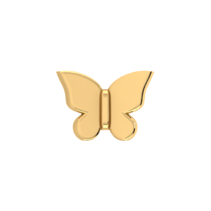 Slider Gold Butterfly Charm