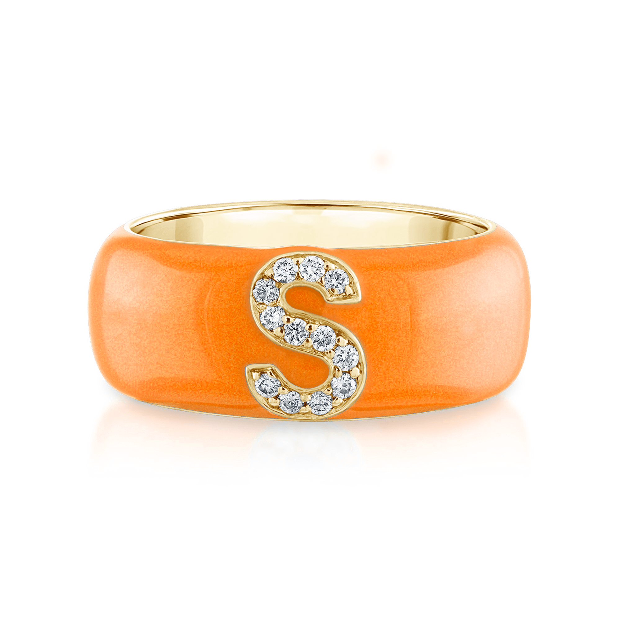 S Jewelry For Women Rings, Red Yellow Orange Blue Black Enameled Ring,  Flower Ring, Pattern Ring