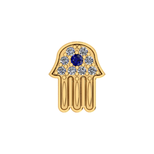 Slider Hamsa Charm