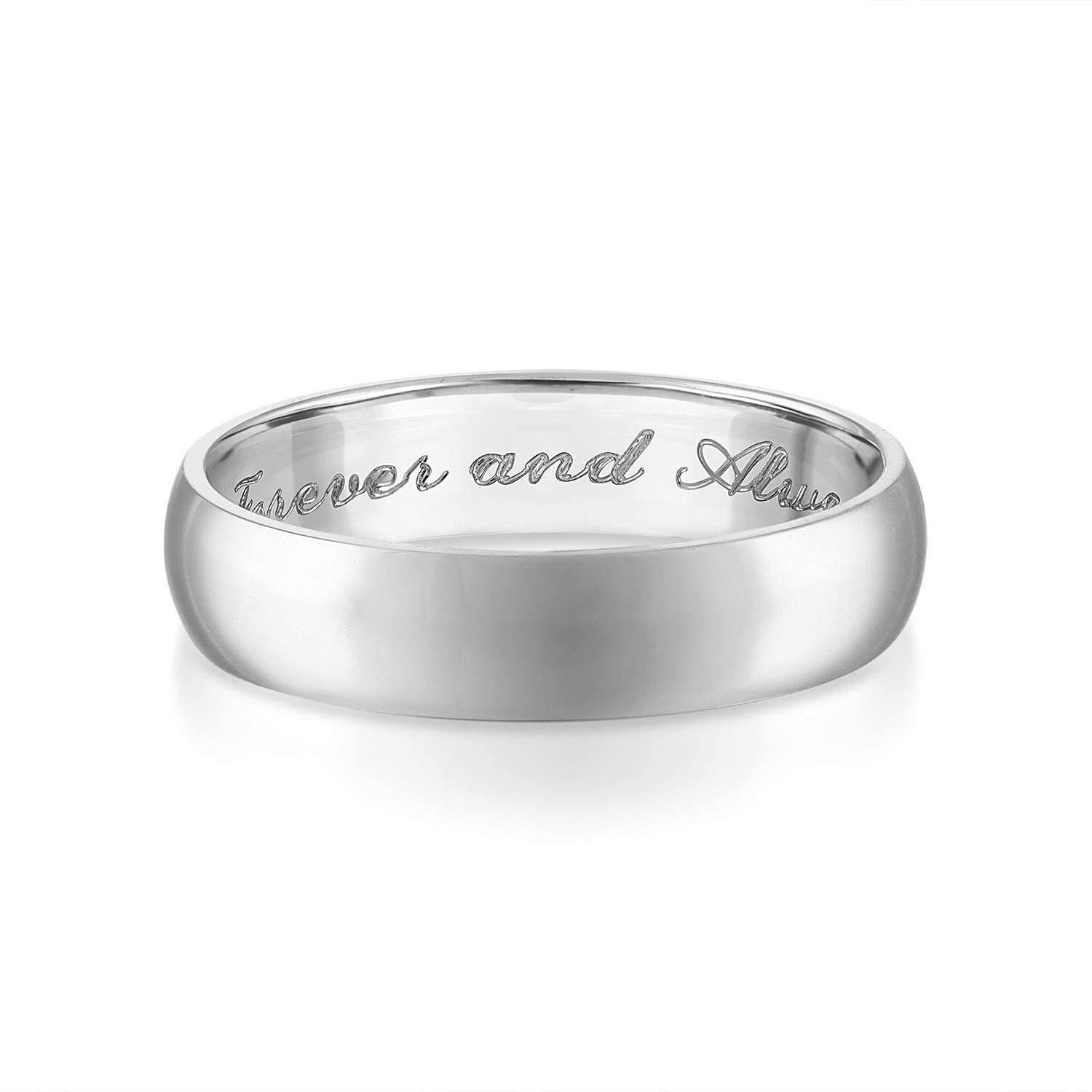 Engraving for Wedding Bands