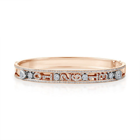 Mini Personalized Pave Slider Bangle™