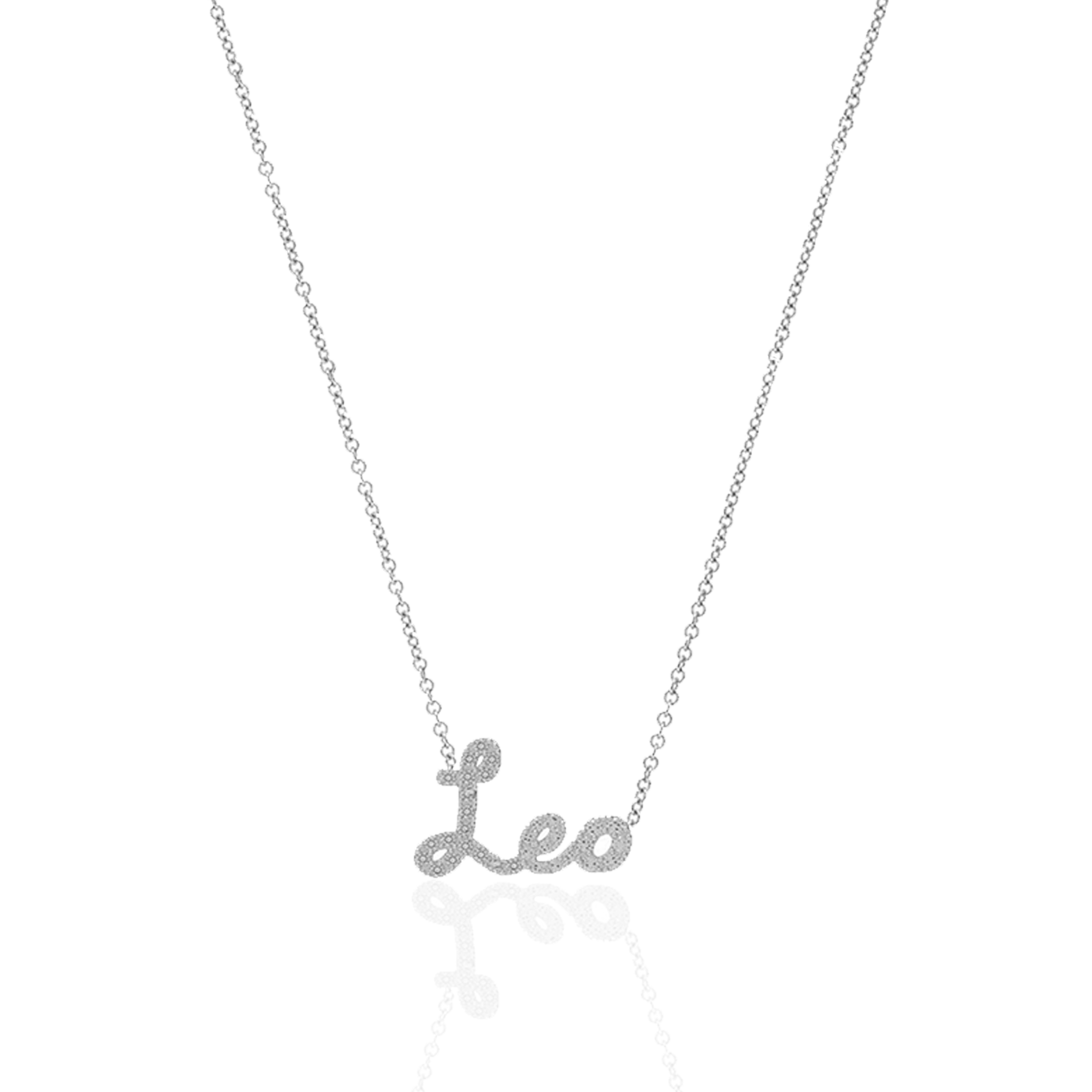 Tiny Treasures Diamond Name Necklace