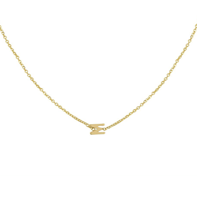 Little 2025 initial necklace