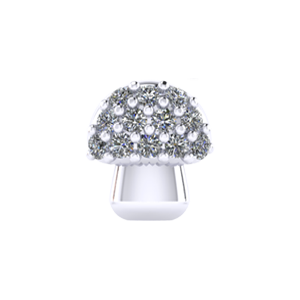 Slider Mushroom Charm