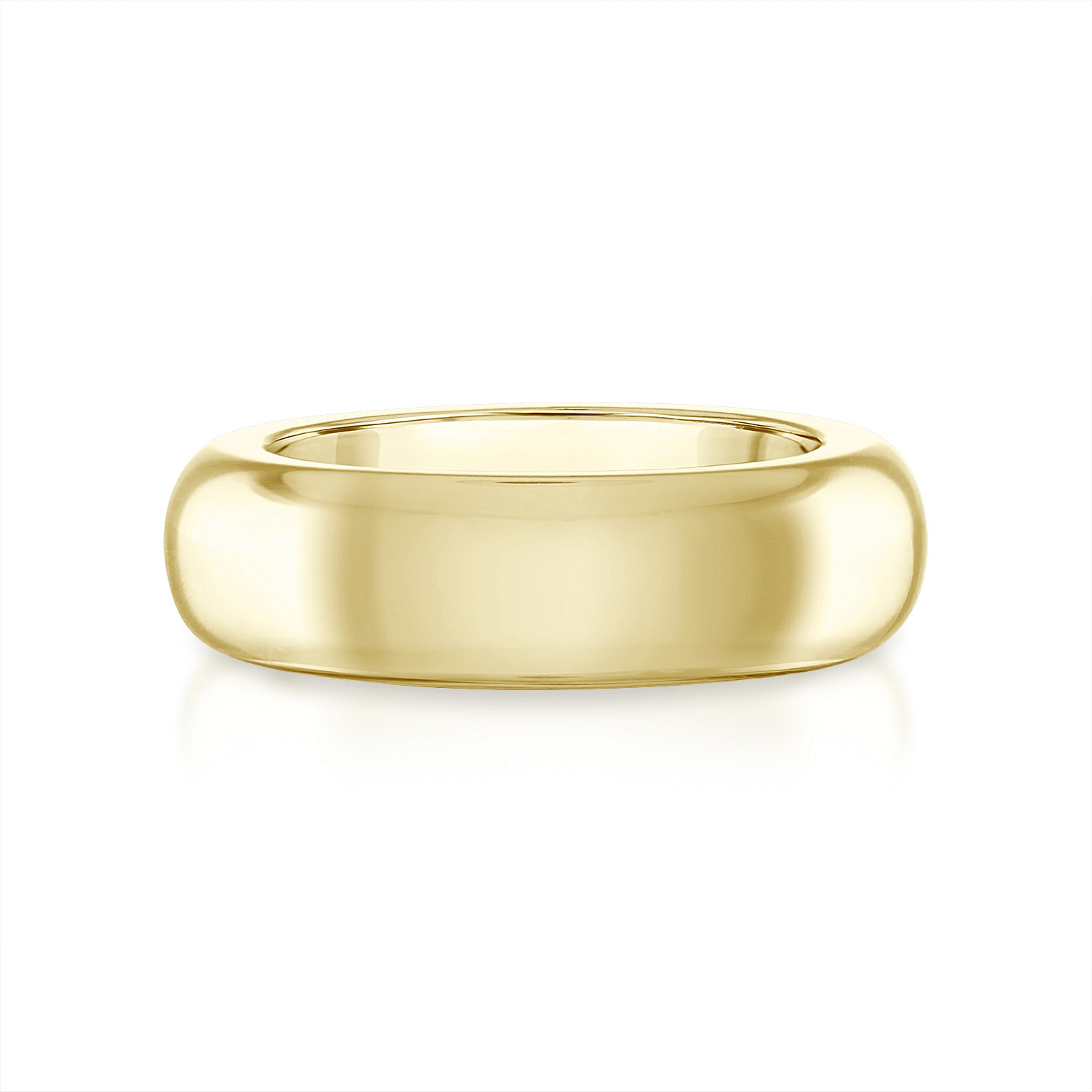 Domed Gold Ring
