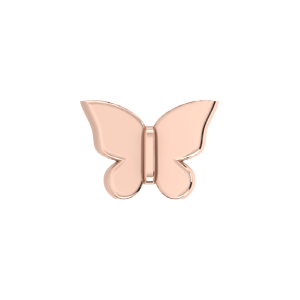 Slider Gold Butterfly Charm