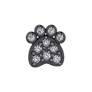 Slider Dog Paw Charm