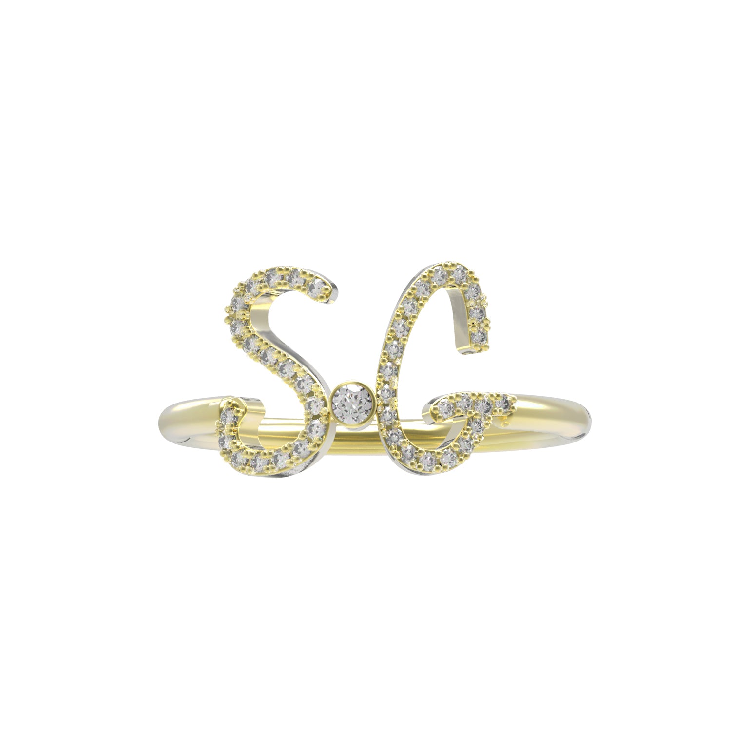 Buy Valentine gift Jewellery Stylish Heart Shape Golden Proposal i love you  Name Alphabet Letter Initial S Rings for girls women girlfriend Men Boys  Couples American diamond Crystal Silver Plated Ring Set